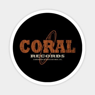 Coral Records Magnet